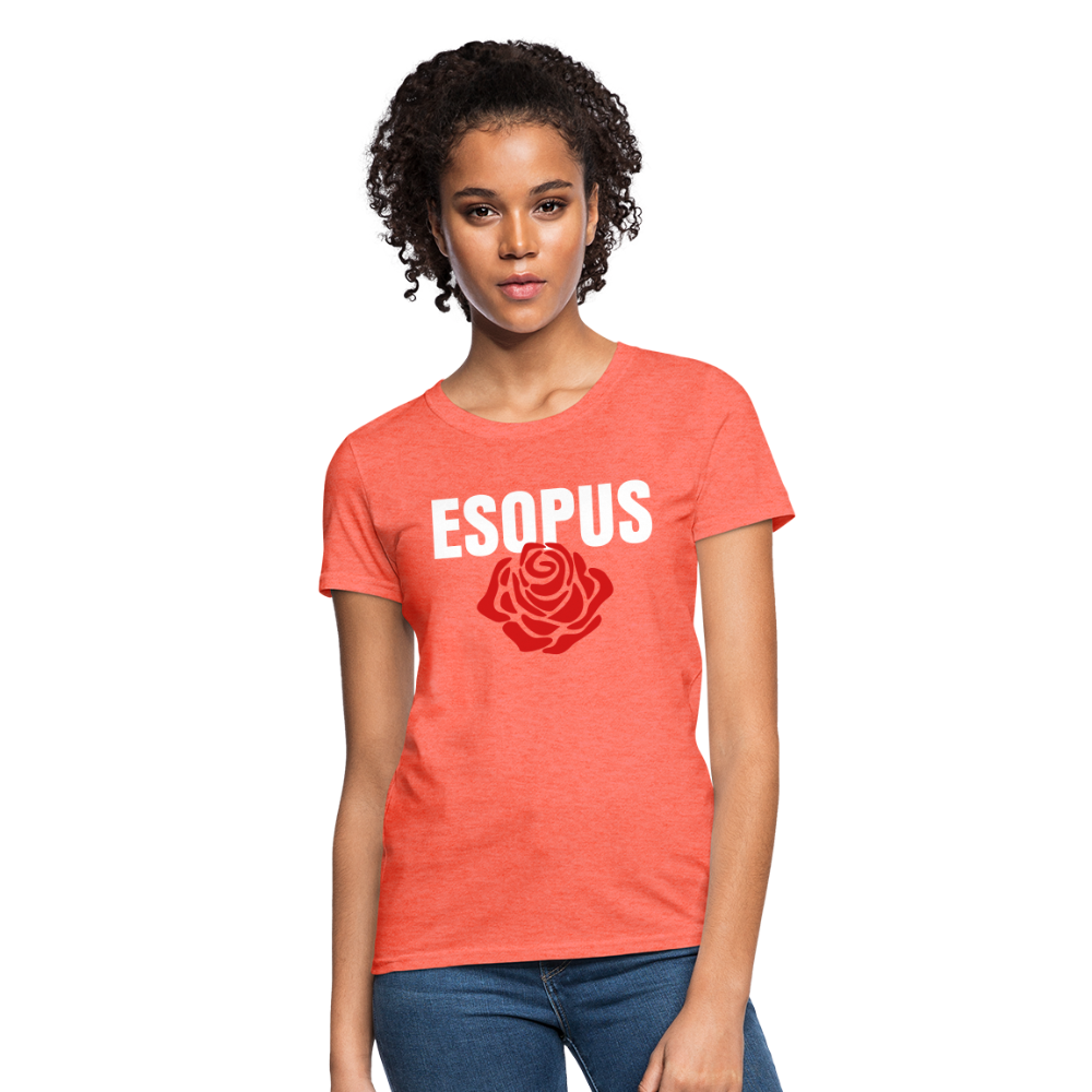 Women's T-Shirt - heather coral