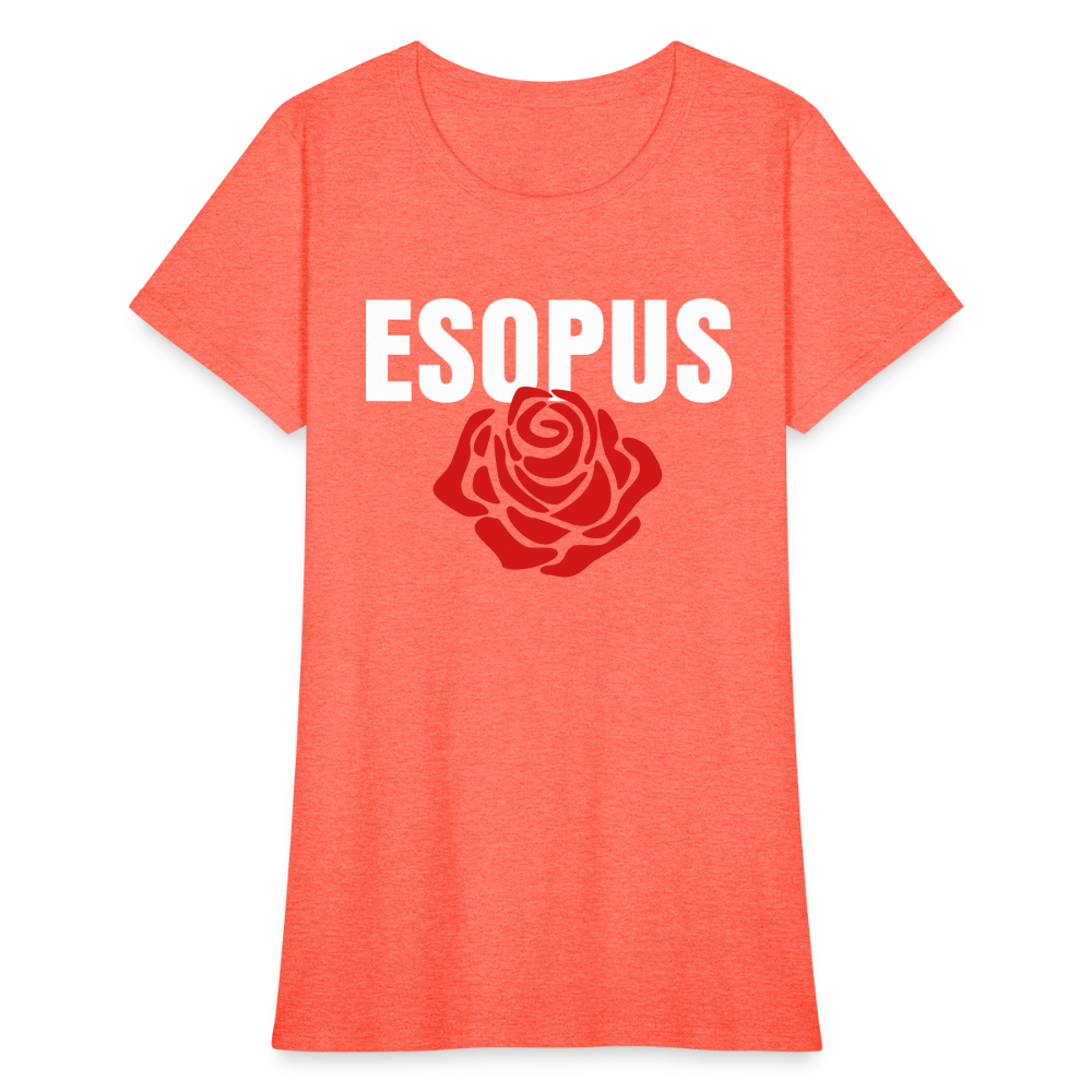Women's T-Shirt - heather coral