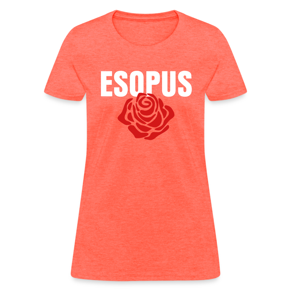 Women's T-Shirt - heather coral