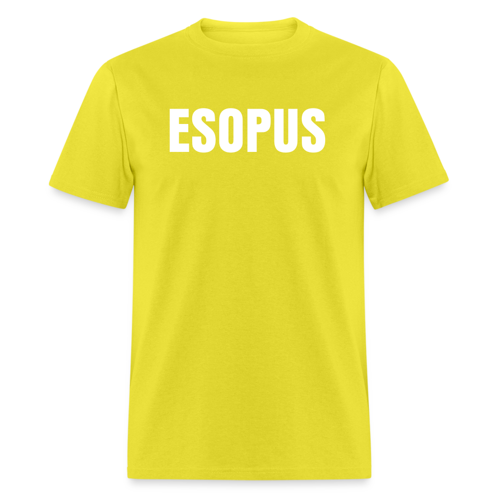 Esopus Classic T-Shirt - yellow