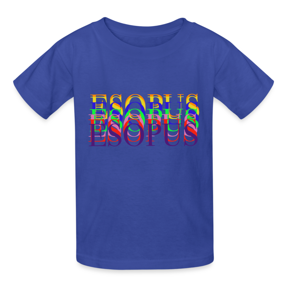 Hanes Youth Tagless T-Shirt - royal blue