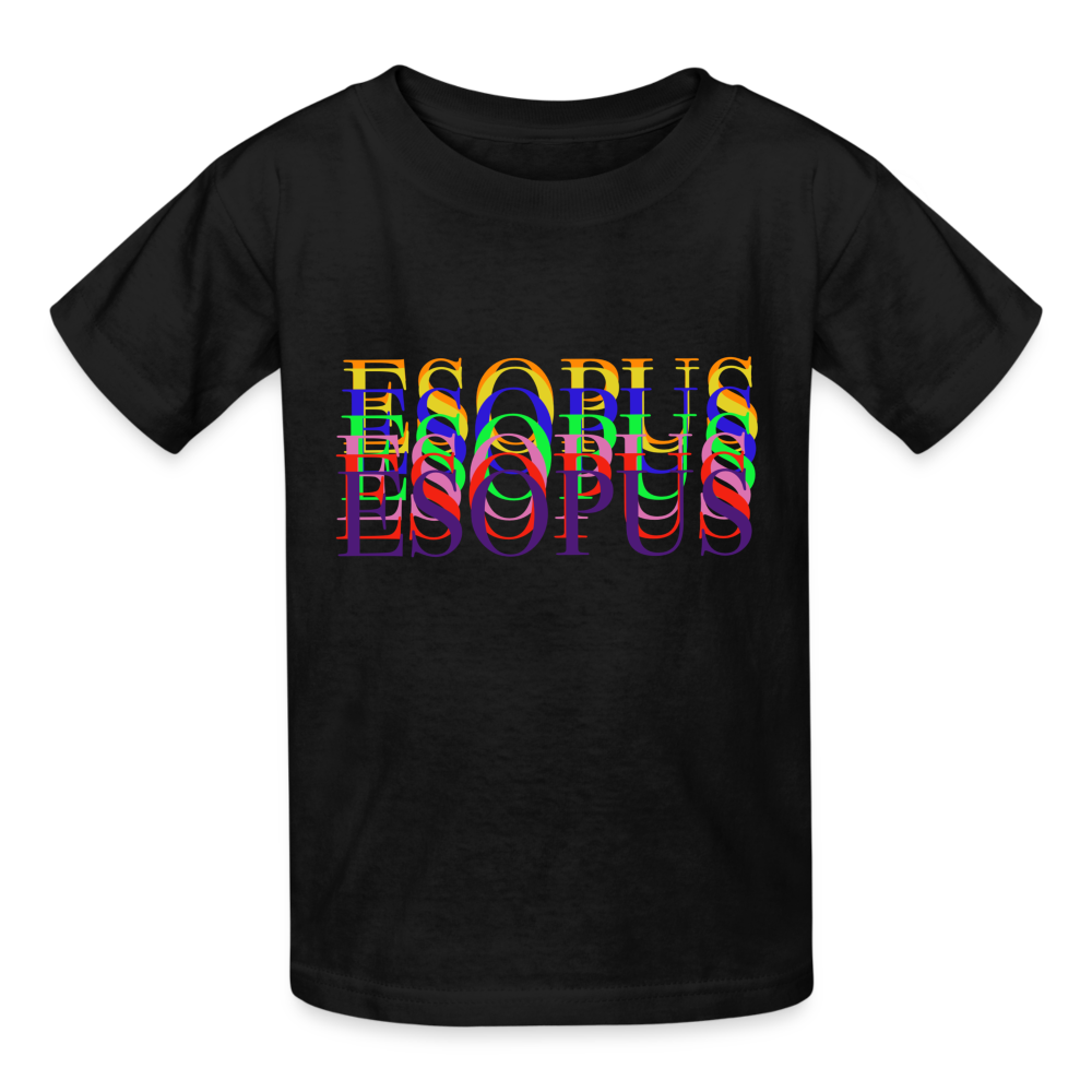 Hanes Youth Tagless T-Shirt - black
