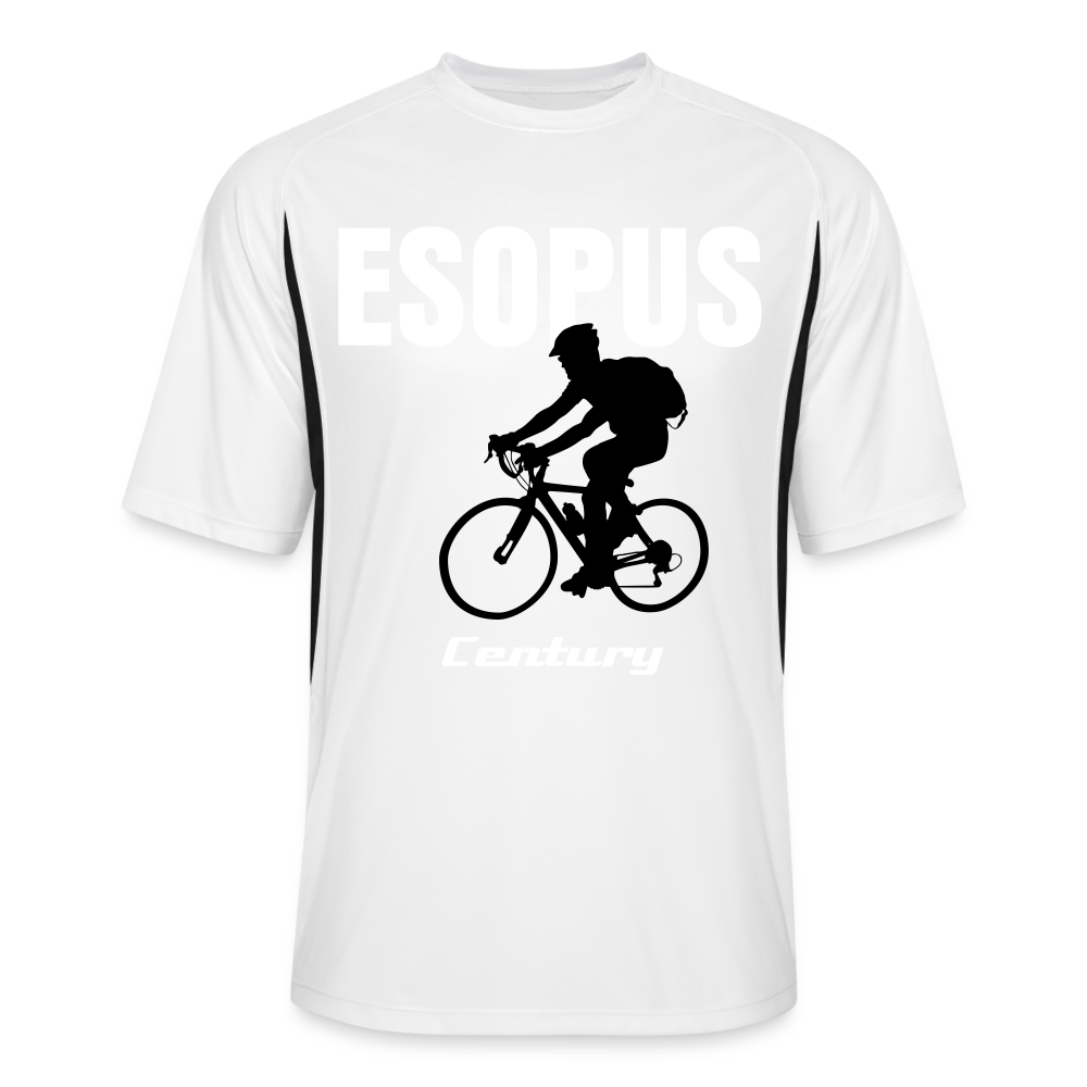 Men’s Cooling Performance Color Blocked Jersey - white/black