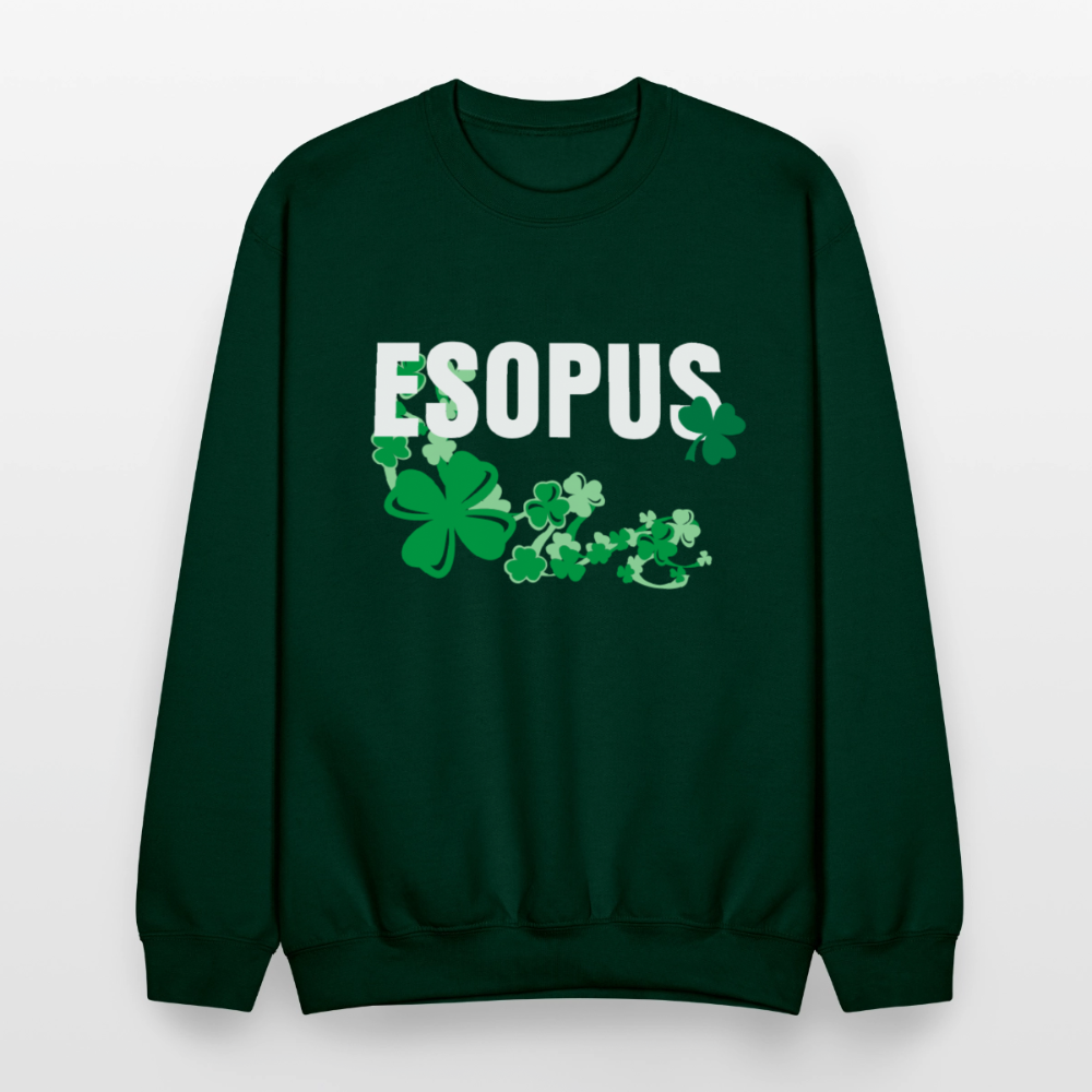 Saint patties Esopus Crewneck Sweatshirt - forest green