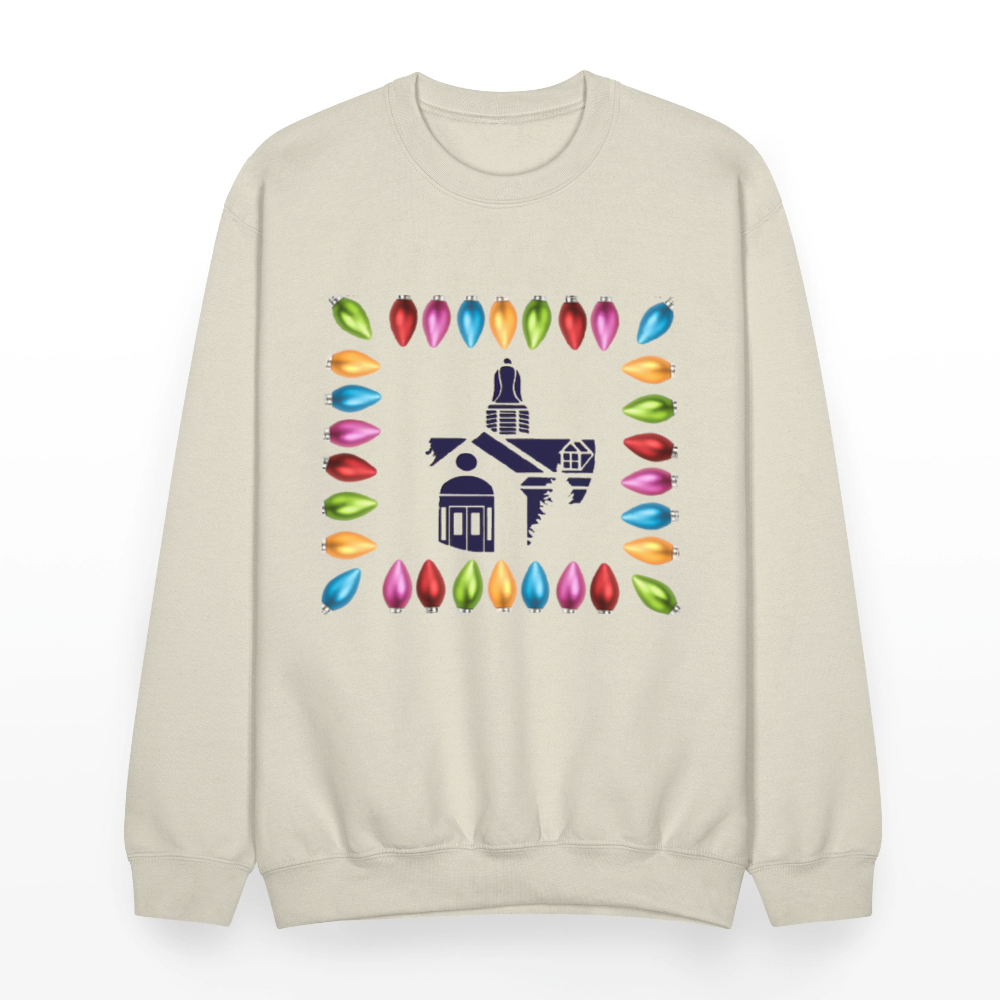 Esopus Holiday Crewneck Sweatshirt - Sand
