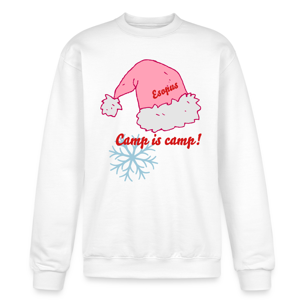 Esopus Kevco Holiday Champion Unisex Powerblend Sweatshirt - white