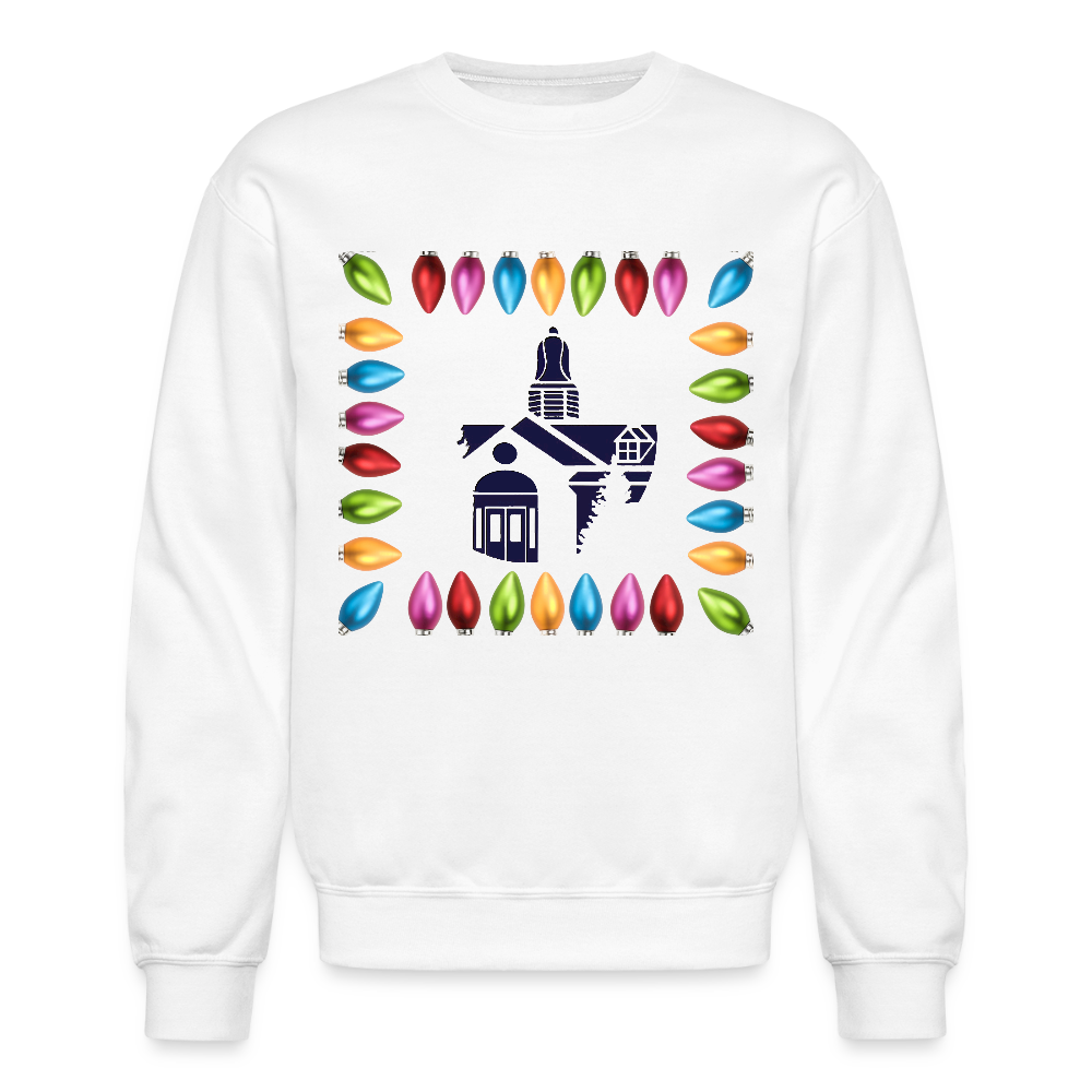 Esopus Holiday Crewneck Sweatshirt - white