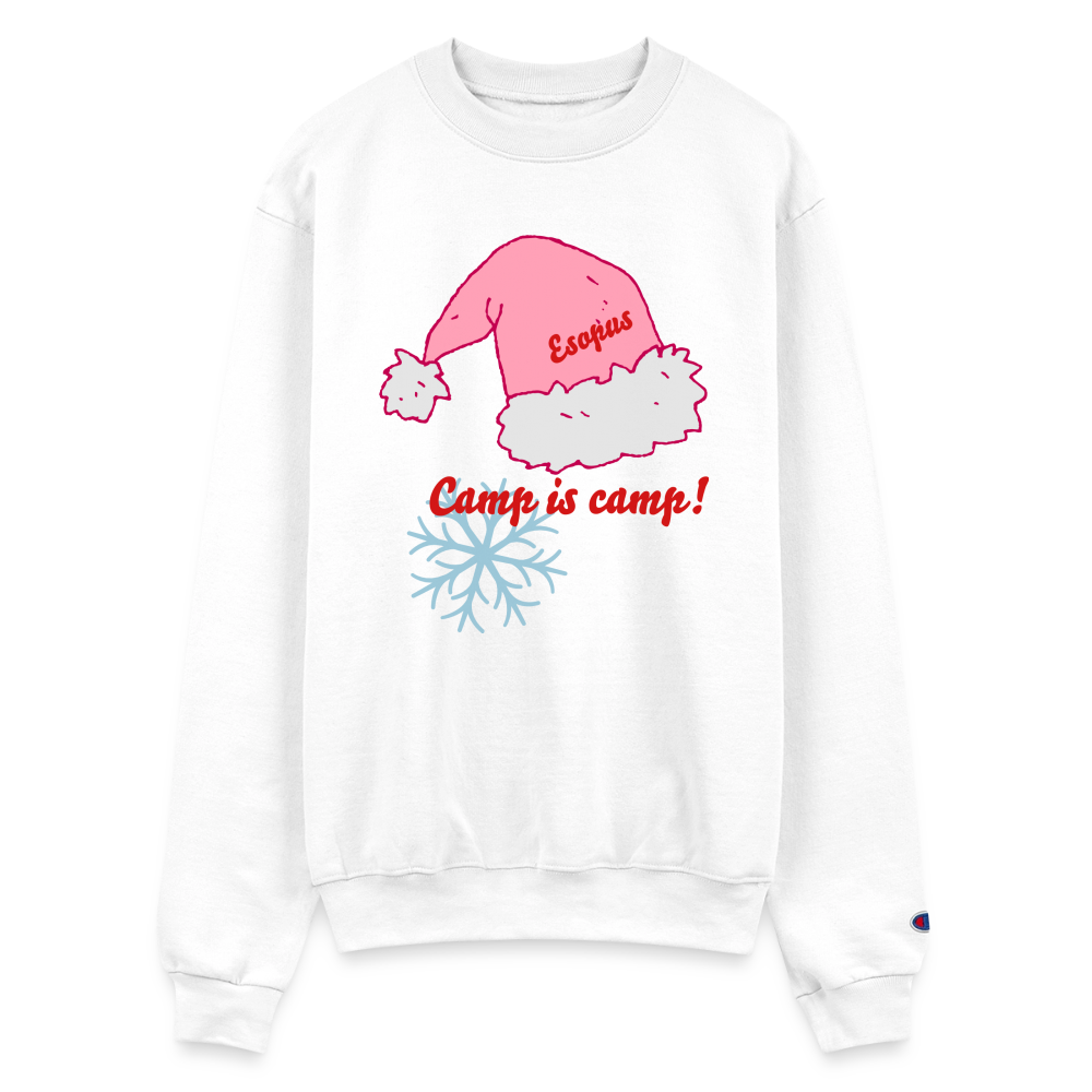 Esopus Kevco Holiday Champion Unisex Powerblend Sweatshirt - white