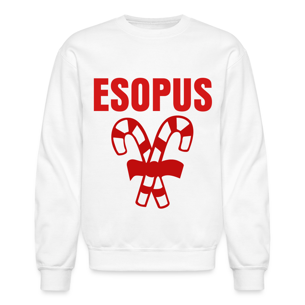 Esopus Holiday Crewneck Sweatshirt - white