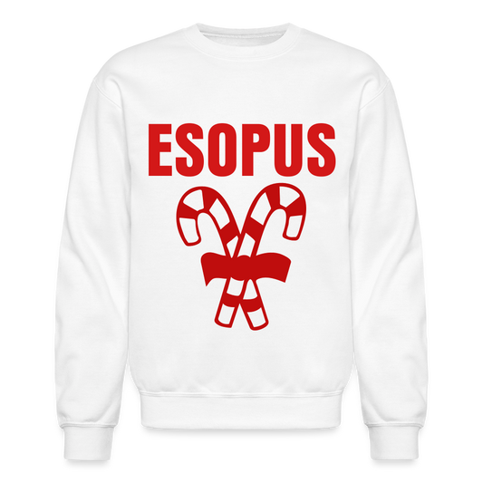 Esopus Holiday Crewneck Sweatshirt - white