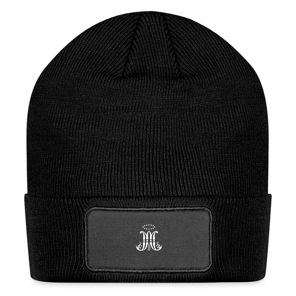 Marist Patch Beanie - black