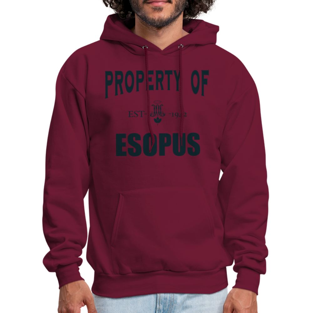 Property of Esopus - burgundy