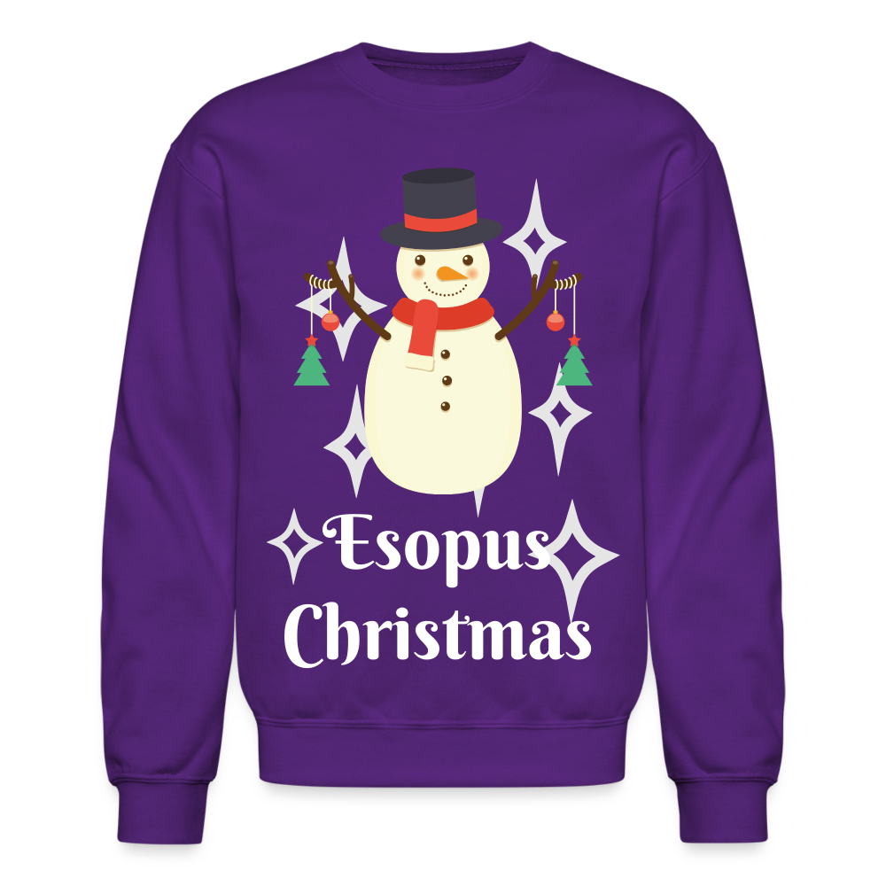 Summers Christmas Crewneck Sweatshirt - purple