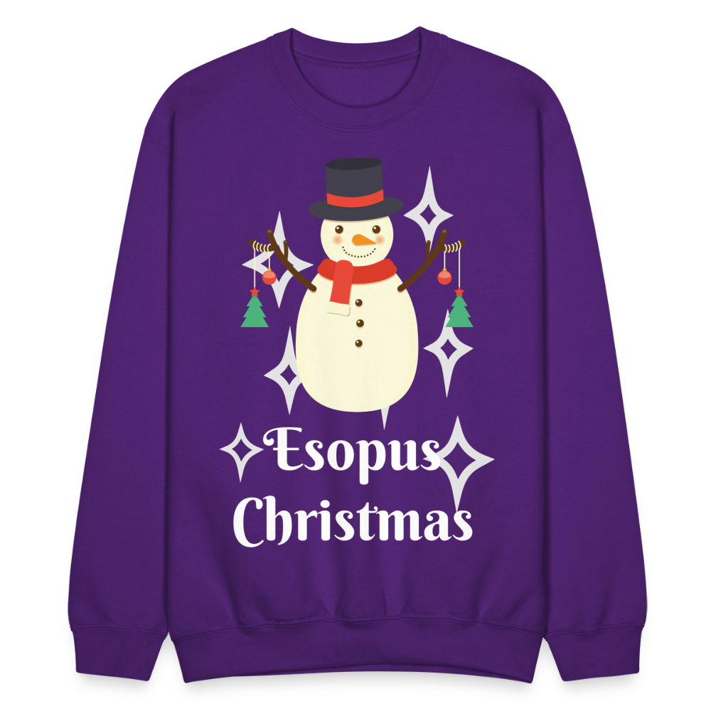 Summers Christmas Crewneck Sweatshirt - purple