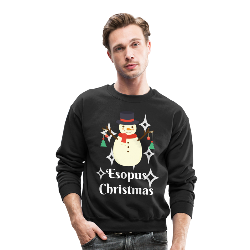 Summers Christmas Crewneck Sweatshirt - black