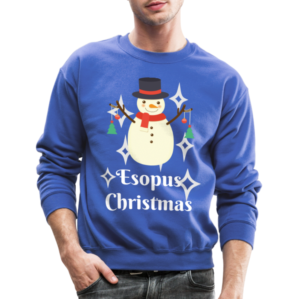 Summers Christmas Crewneck Sweatshirt - royal blue