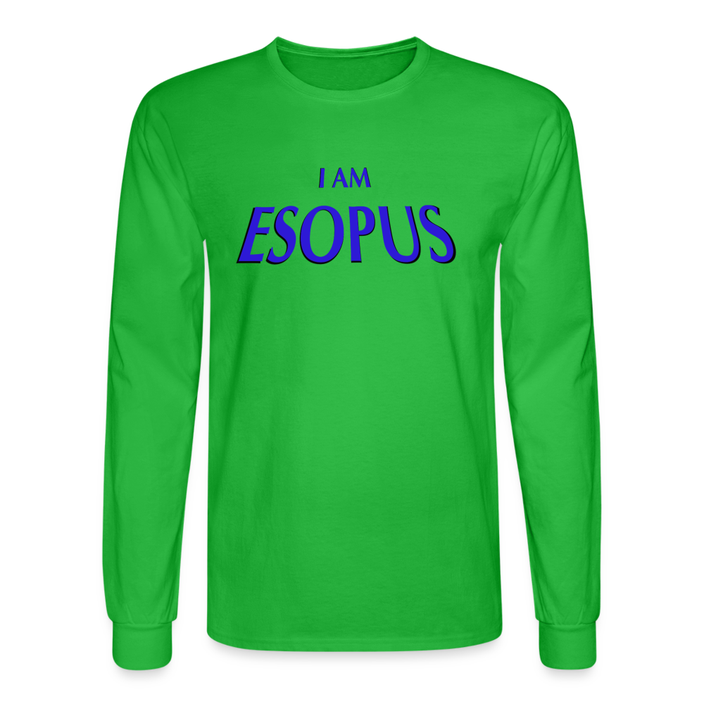 I am Esopus - bright green