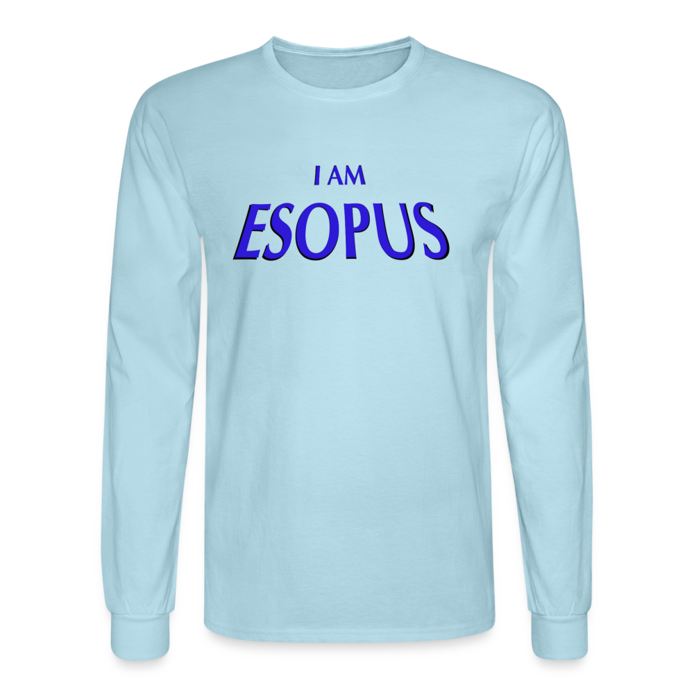 I am Esopus - powder blue
