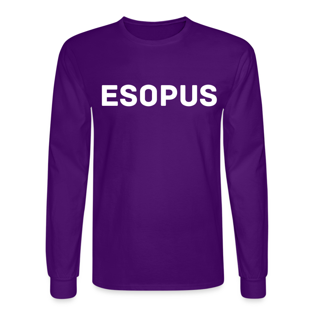 Long Sleeve T-Shirt - purple