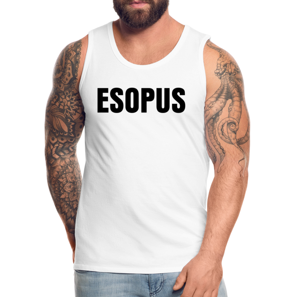 Esopus Men’s Premium Tank - white