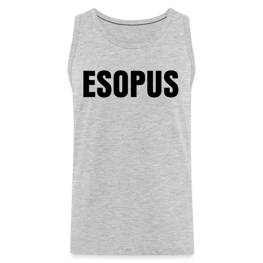 Esopus Men’s Premium Tank - heather gray