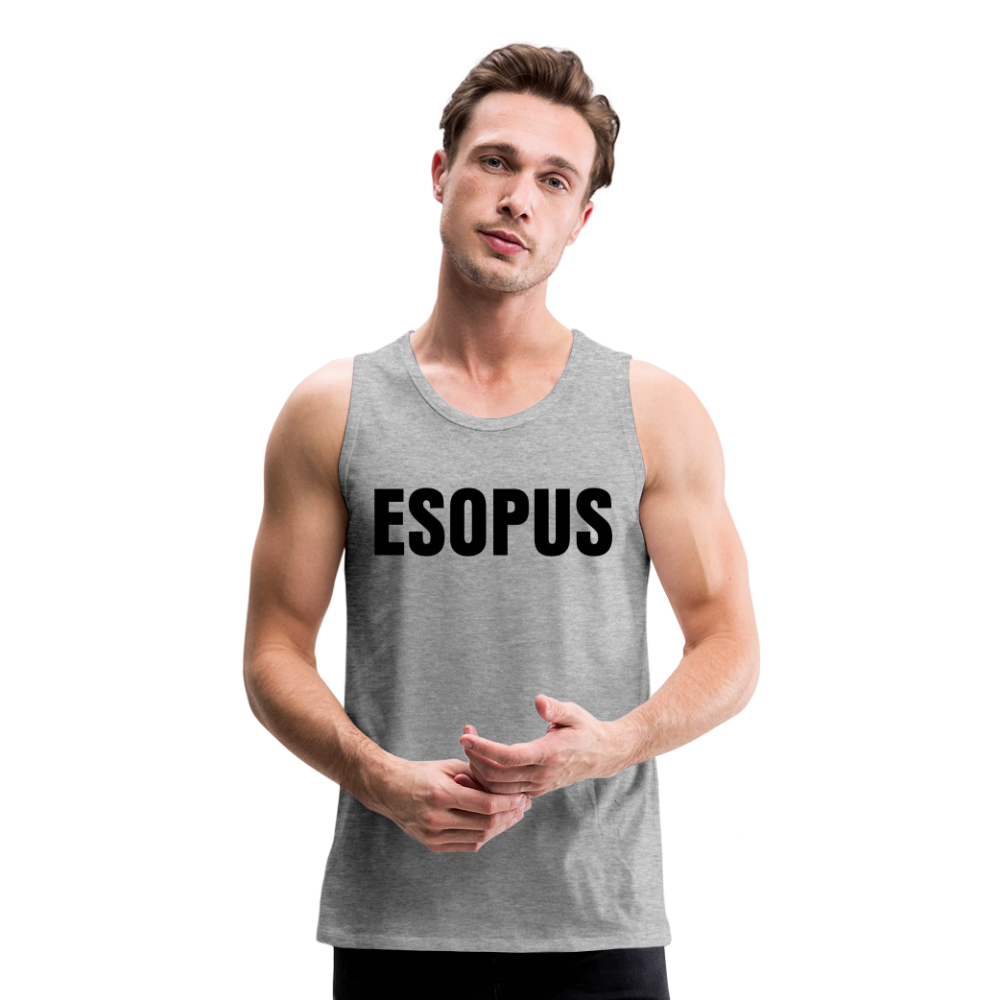 Esopus Men’s Premium Tank - heather gray