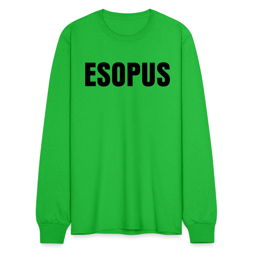 OG Esopus - Long Sleeve T-Shirt - bright green