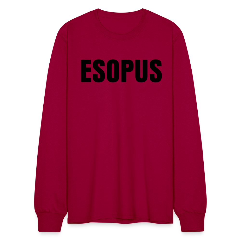 OG Esopus - Long Sleeve T-Shirt - dark red