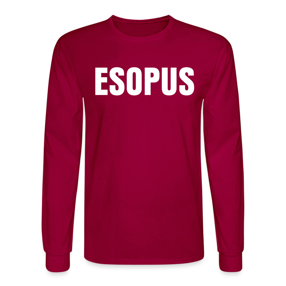 Classic Esopus Long Sleeve W - dark red