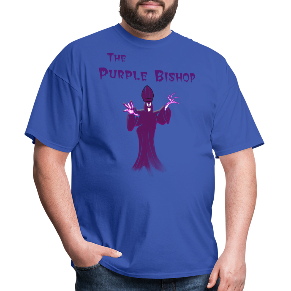 The Purple Bishop - royal blue