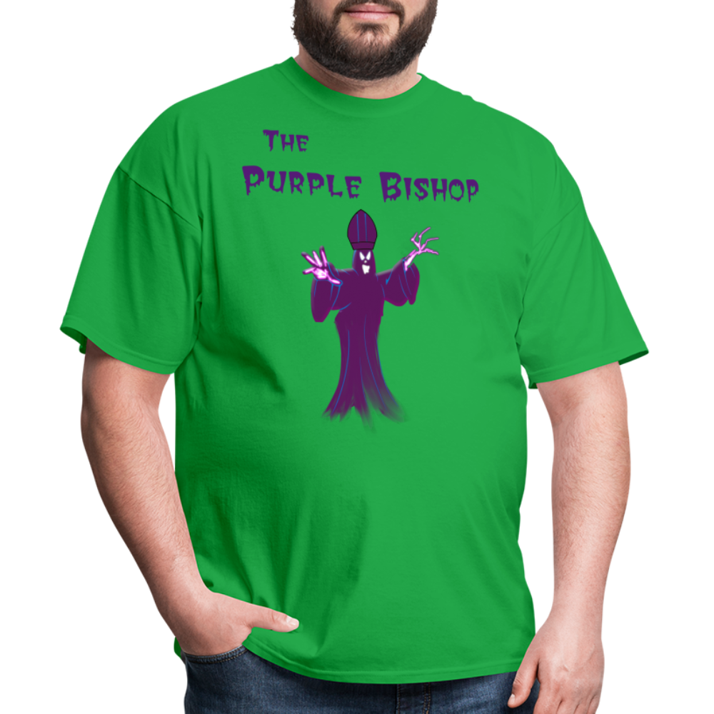 The Purple Bishop - bright green
