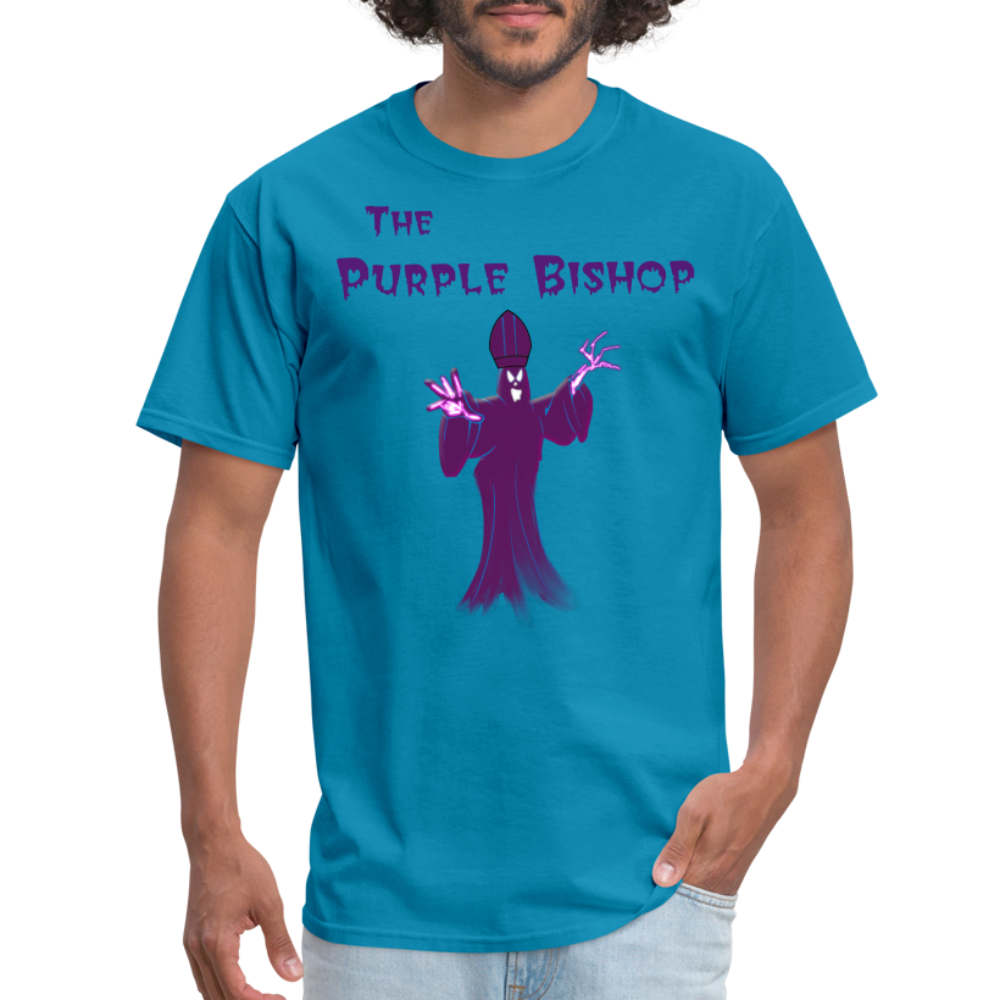 The Purple Bishop - turquoise