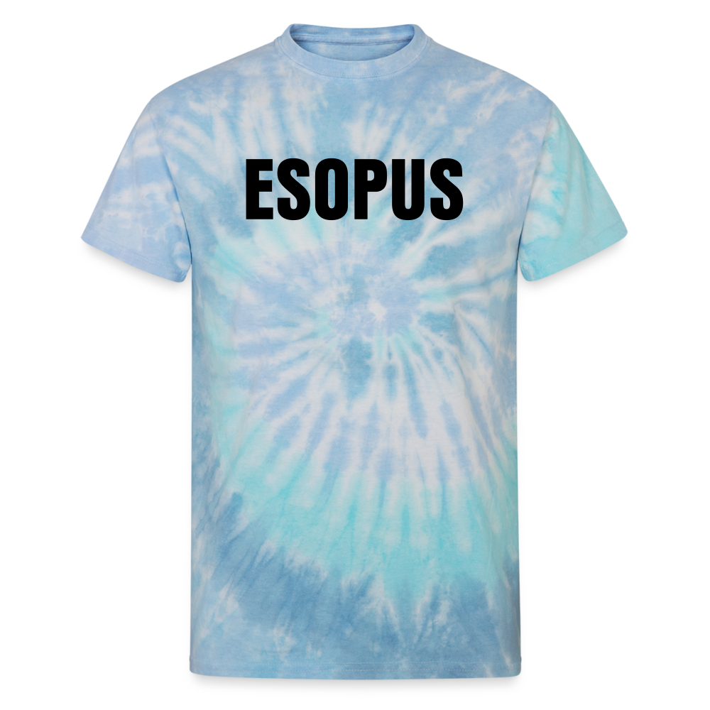 Unisex Tie Dye T-Shirt - blue lagoon