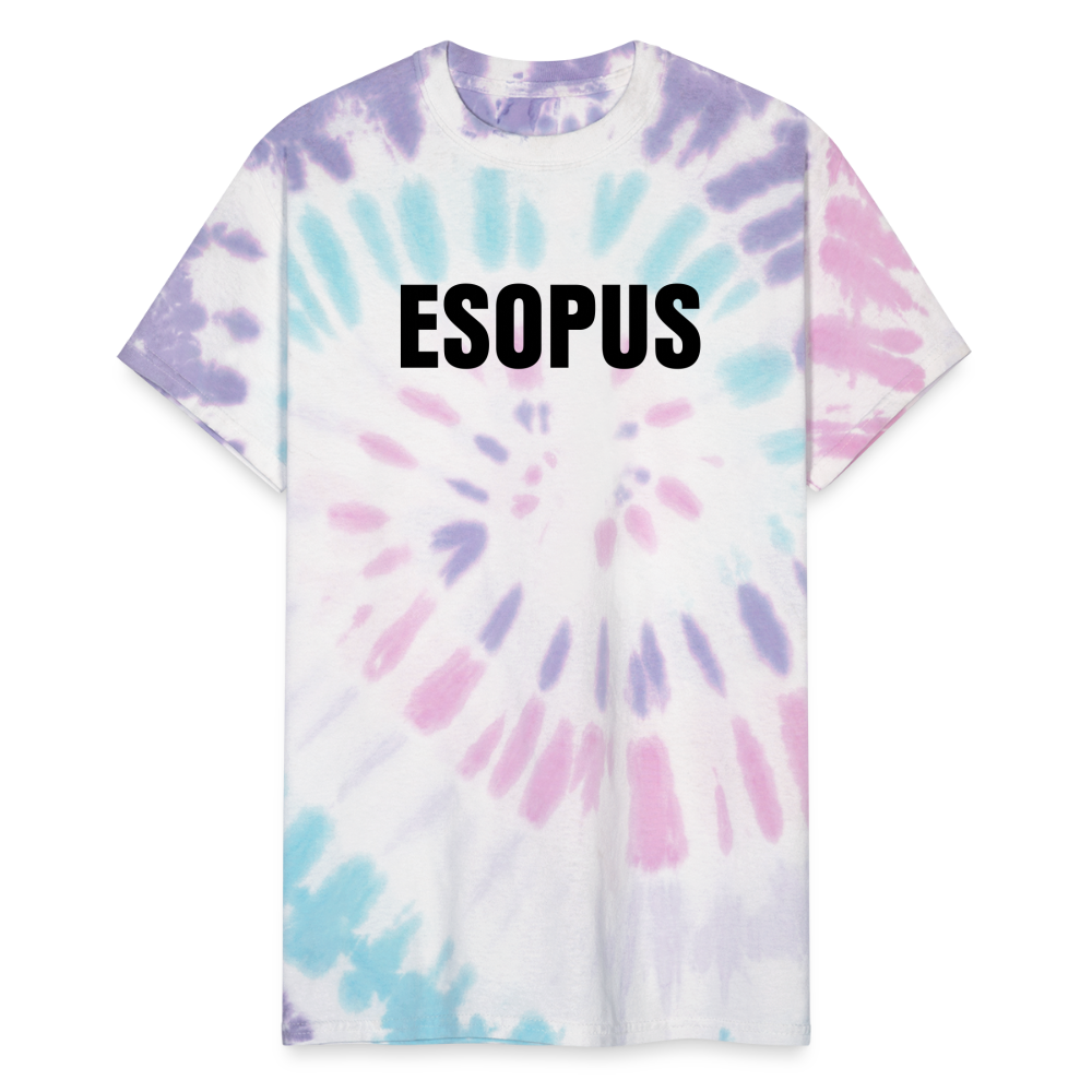 Unisex Tie Dye T-Shirt - Pastel Spiral